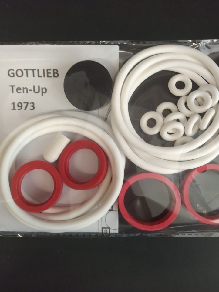 GOTTLIEB - Ten-Up - 1973 GOTTLIEB - Ten-Up - 1973