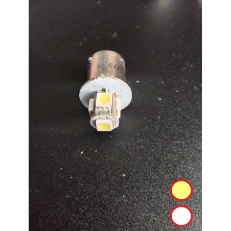 Flasher BA15S / 89 - 12V - 360° - 9 Colors