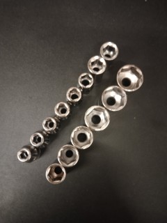 HEX Nutdriver Bit - Set of 14 - Metric