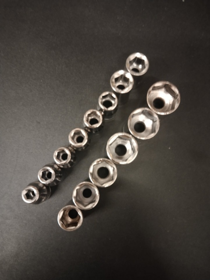 HEX Nutdriver Bit - Set of 14 - Metric
