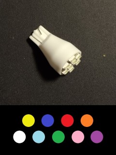 Flasher T15 / 906 - 12V - 9 Colors