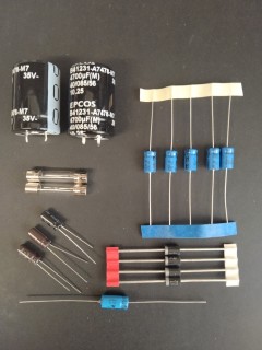 BALLY / WILLIAMS - WPC - Audio Board A-12738 - Kit Condensateurs