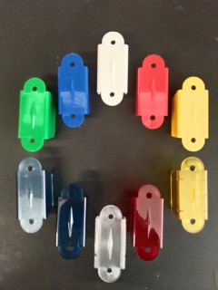 Pont de Couloir - 2-1/8" - Bords Arrondis - 10 couleurs